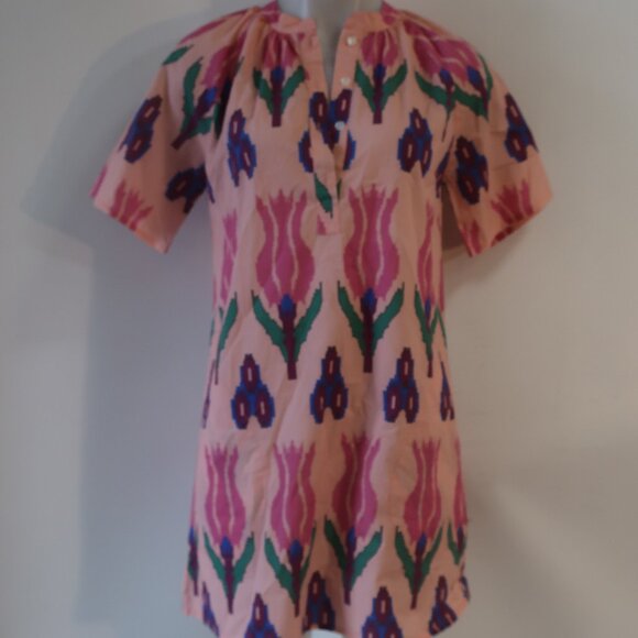 Womens Oliphant Pink, Multi Design Short Sleeve Dress XS - Picture 1 of 5